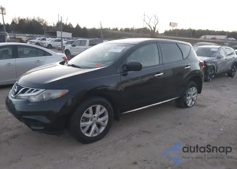 2013 Nissan Murano S from USA, damaged, VIN JN8AZ1MUXDW206110